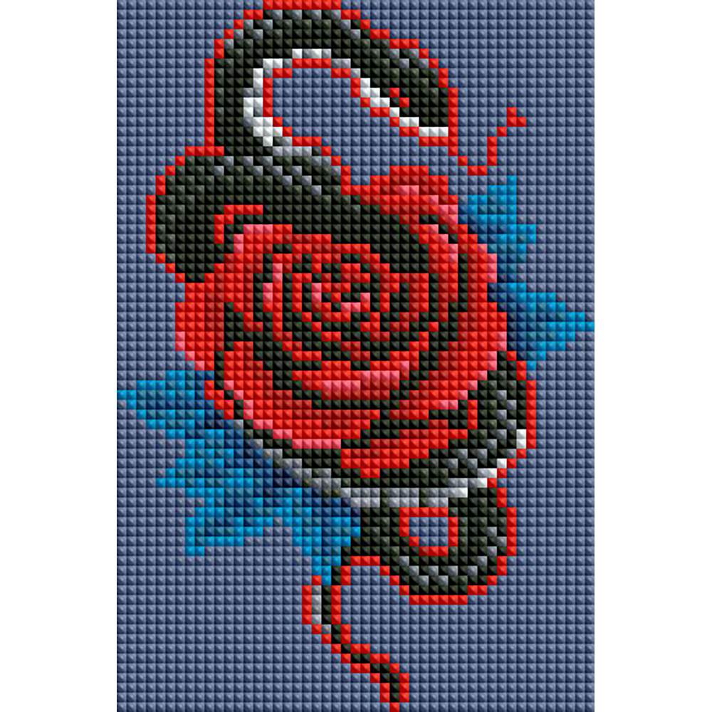 Minigem® :Crimson Serpent Rose - Forever Young®️ DIY -