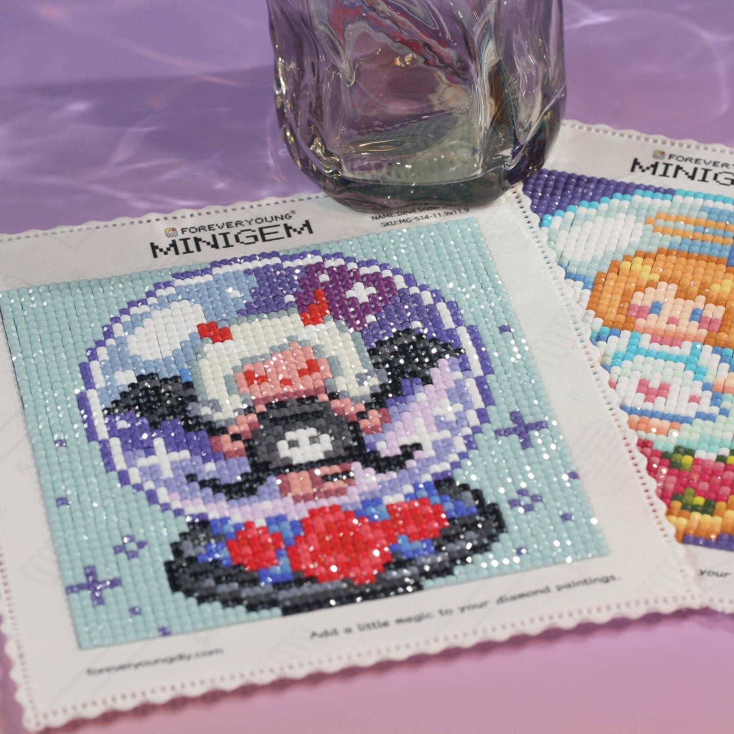 Minigem® :Devil Snow Globe - Forever Young®️ DIY -
