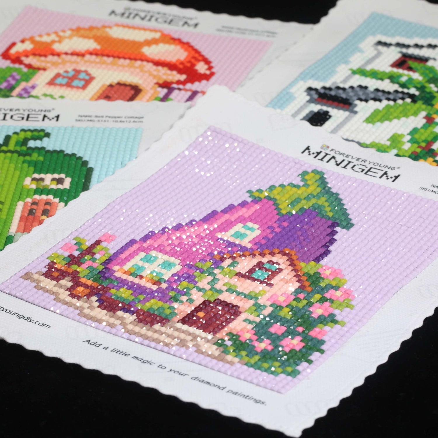 Minigem® :Eggplant Cottage - Forever Young®️ DIY -