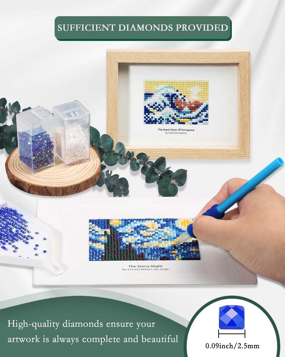 Minigem® : Famous Artists' Paintings - Forever Young®️ DIY -