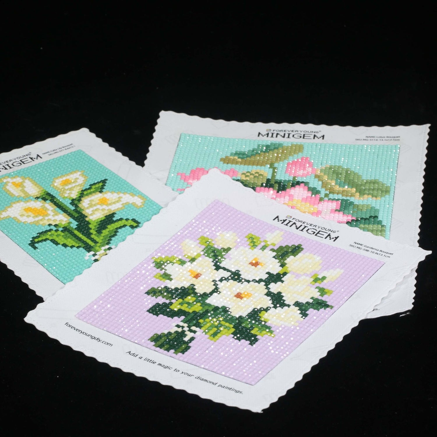 Minigem® :Gardenia Bouquet - Forever Young®️ DIY -