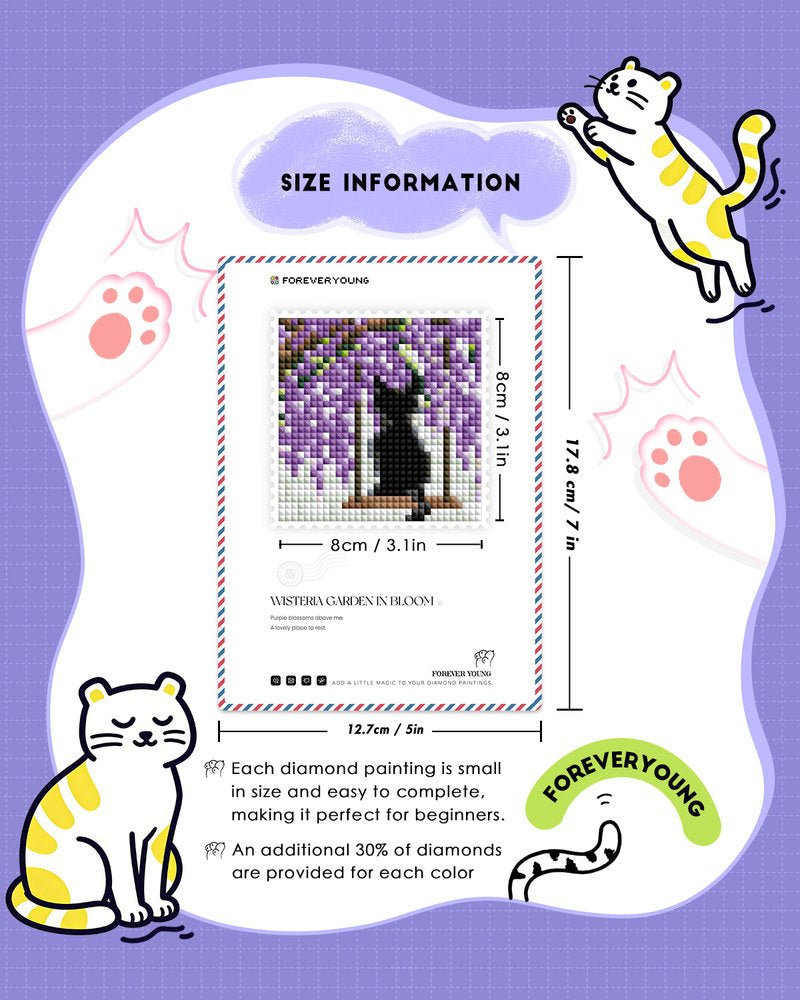 Minigem® : Kitty Around the World - Forever Young®️ DIY -