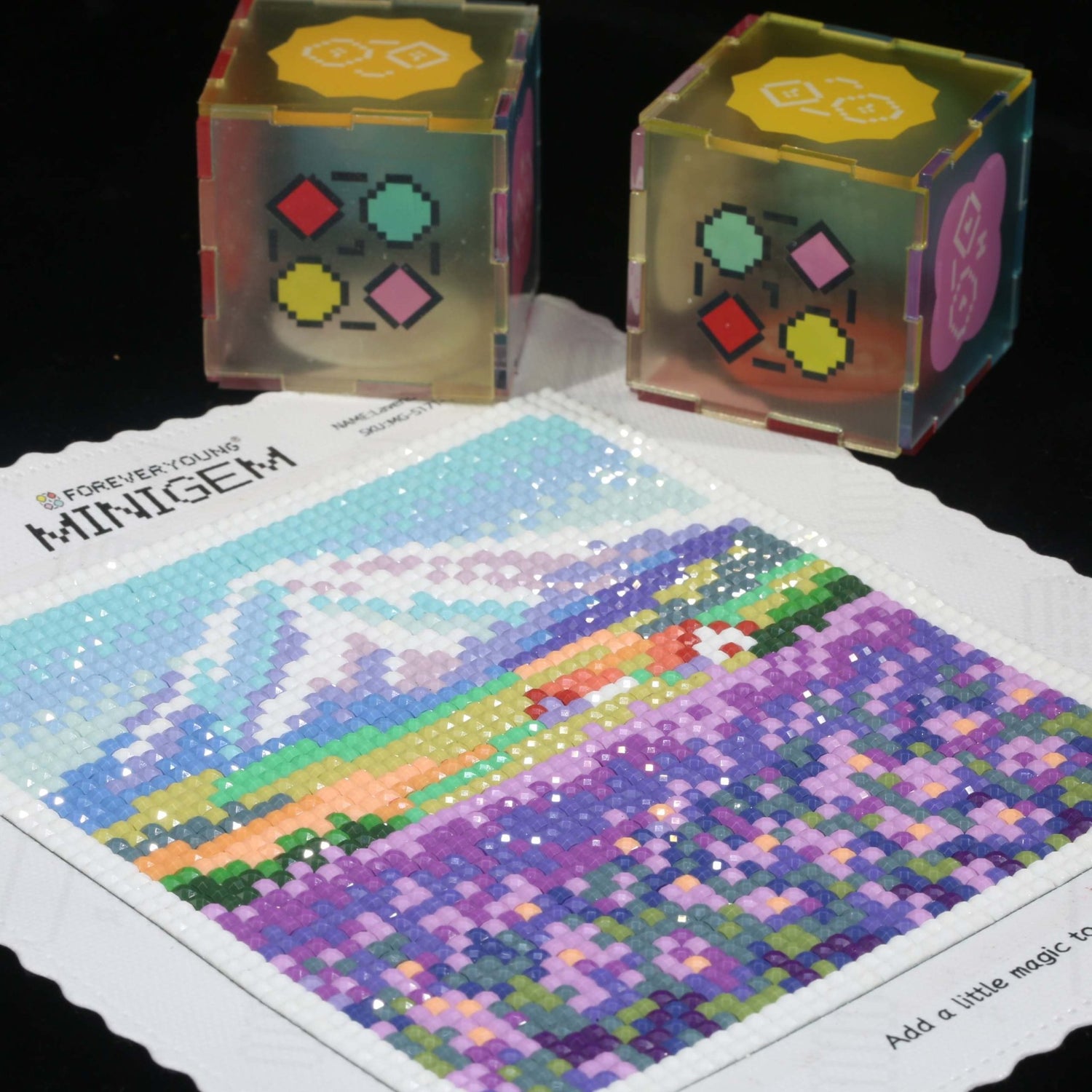 Minigem® :Lavender Dreamscape - Forever Young®️ DIY -