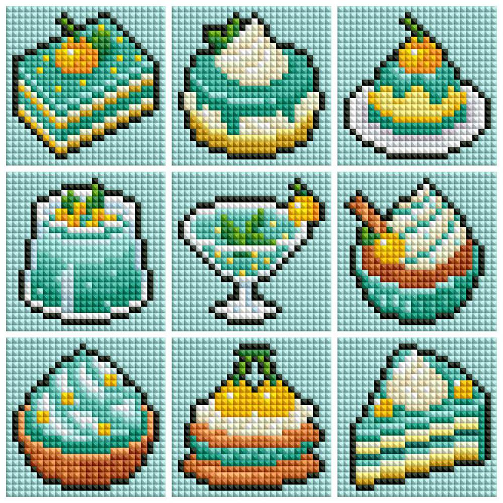 Minigem® :Mint Desserts - Forever Young®️ DIY -