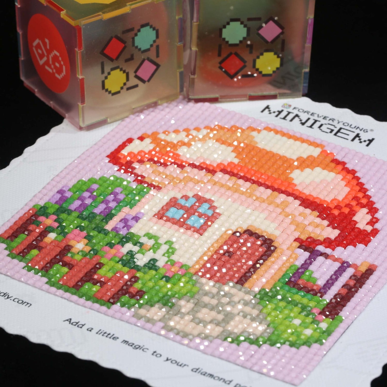 Minigem® :Mushroom Cottage - Forever Young®️ DIY -