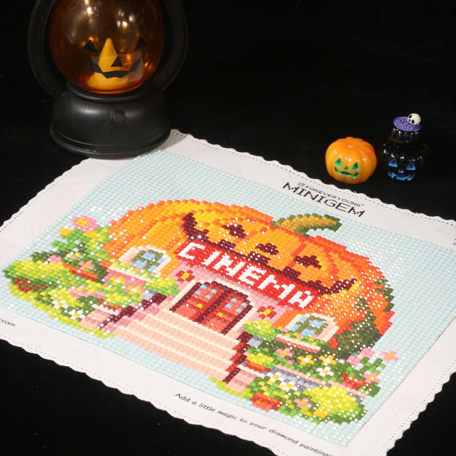 Minigem® :Pumpkin Cinema - Forever Young®️ DIY -