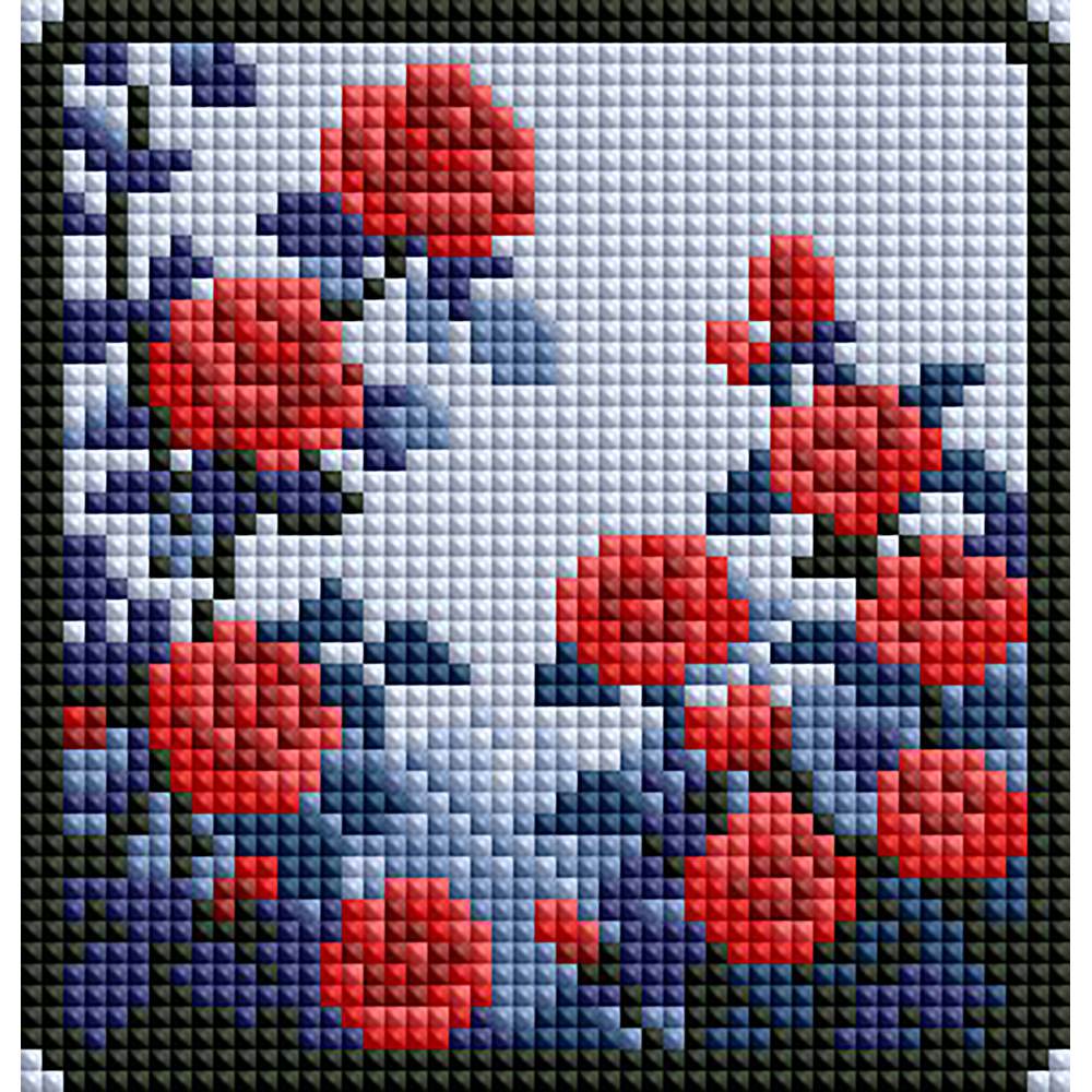 Minigem® :Red Rose Garden - Forever Young®️ DIY -