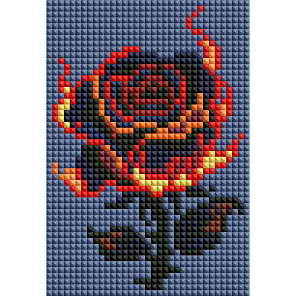 Minigem® :Scorching Night Rose - Forever Young®️ DIY -