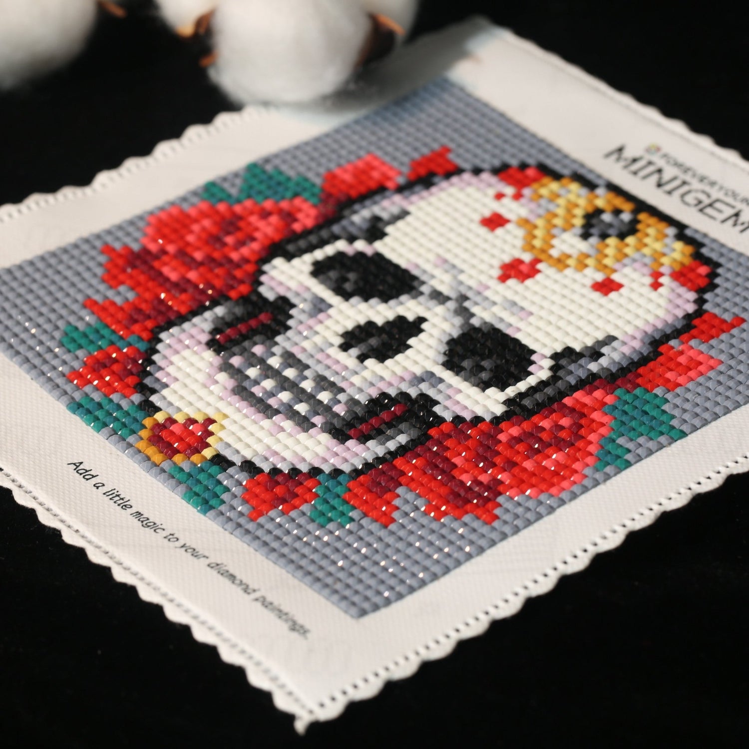 Minigem® :Skull & Rose - Forever Young®️ DIY -