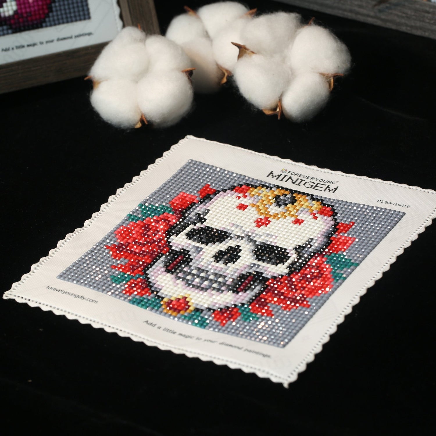 Minigem® :Skull & Rose - Forever Young®️ DIY -