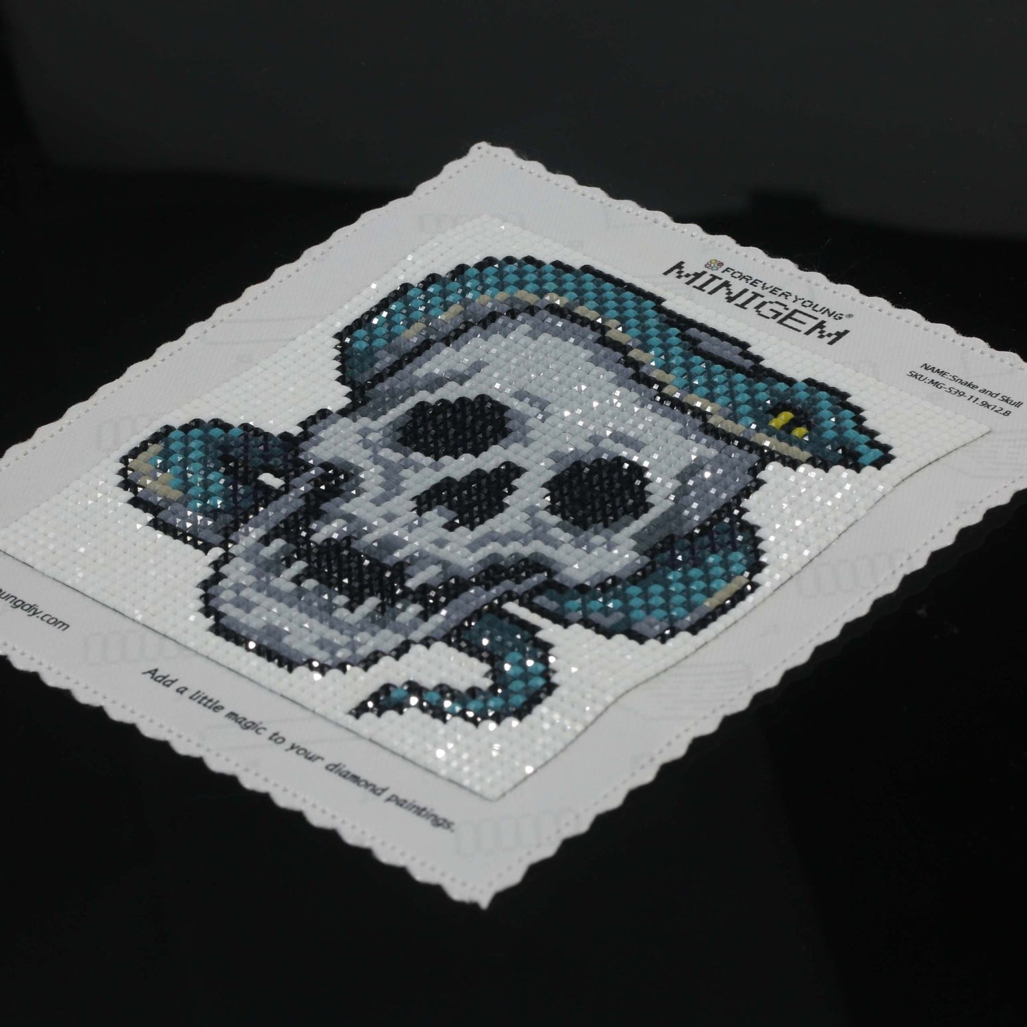 Minigem® :Snake and Skull - Forever Young®️ DIY -