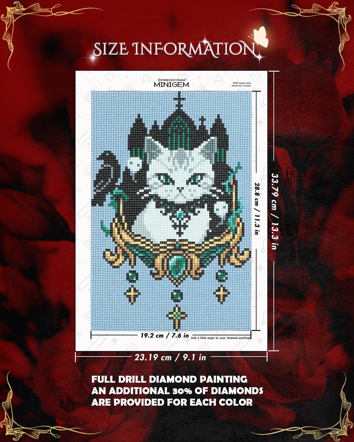 Minigem® :Soulbound Cat - Forever Young®️ DIY -