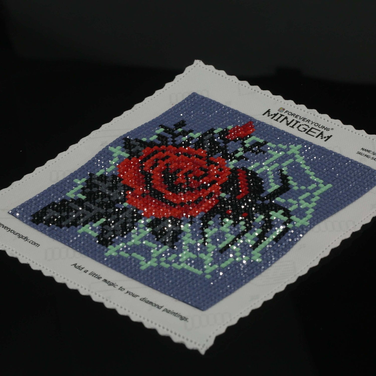 Minigem® :Spiderweb Rose - Forever Young®️ DIY -