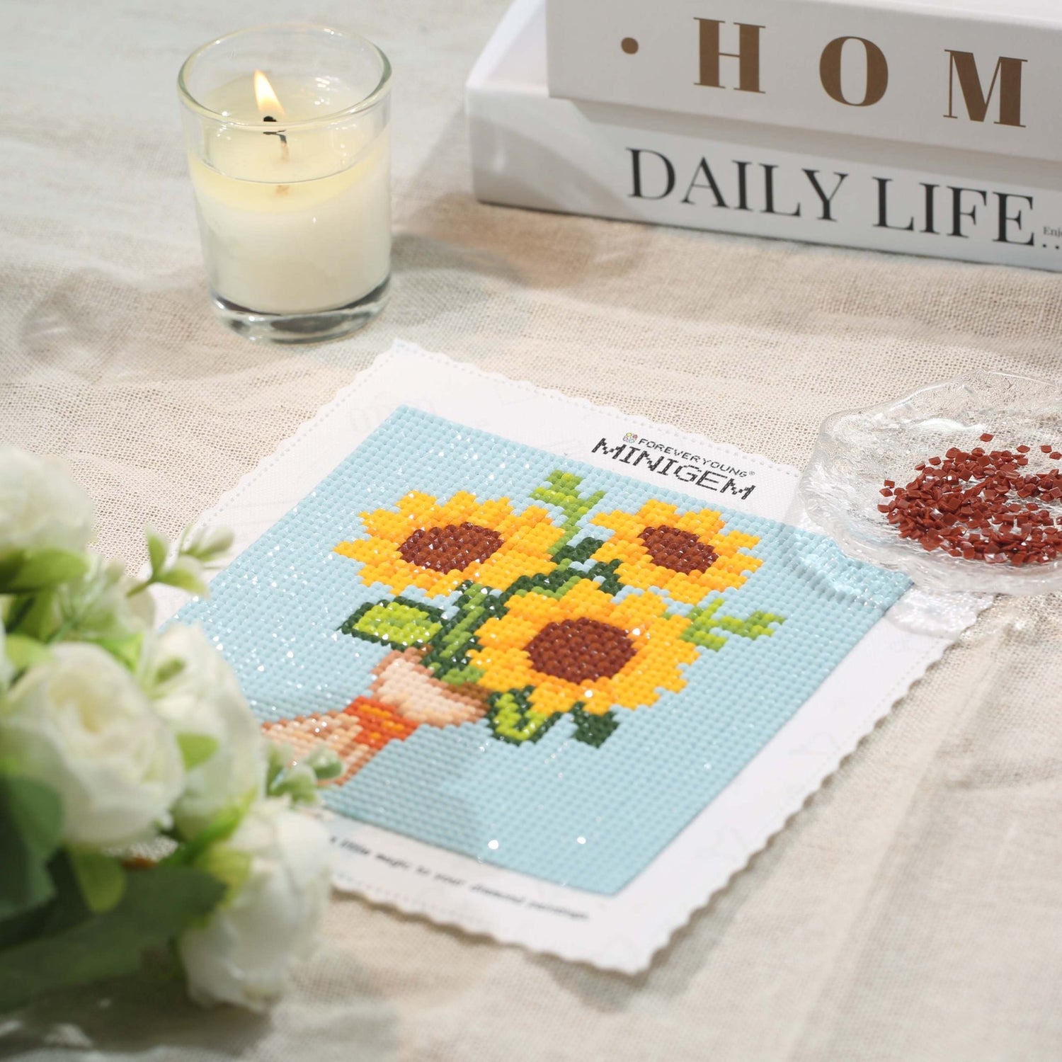 Minigem® :Sunflower - Forever Young®️ DIY -