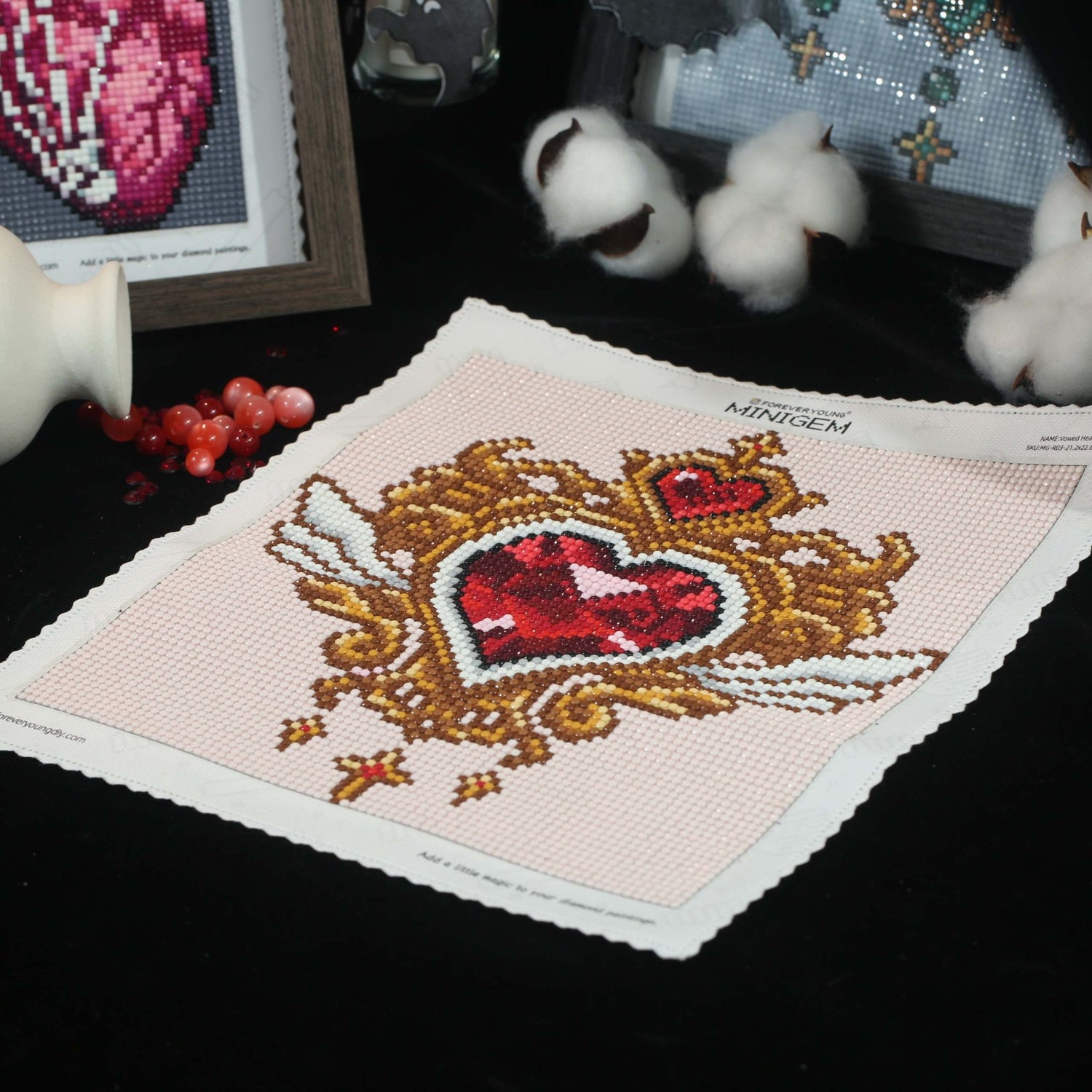 Minigem® :Vowed Heart - Forever Young®️ DIY -