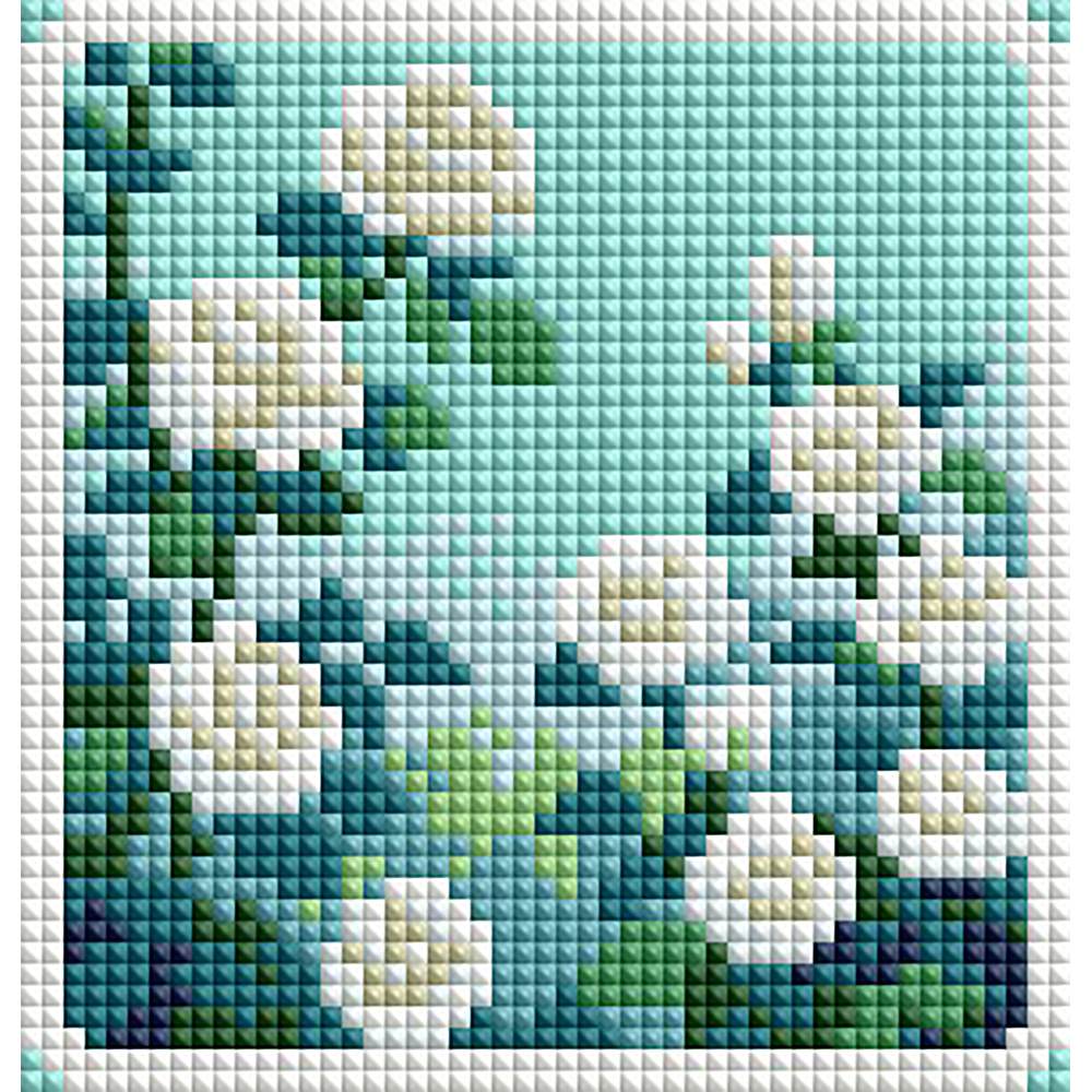 Minigem® :White Rose Garden - Forever Young®️ DIY -