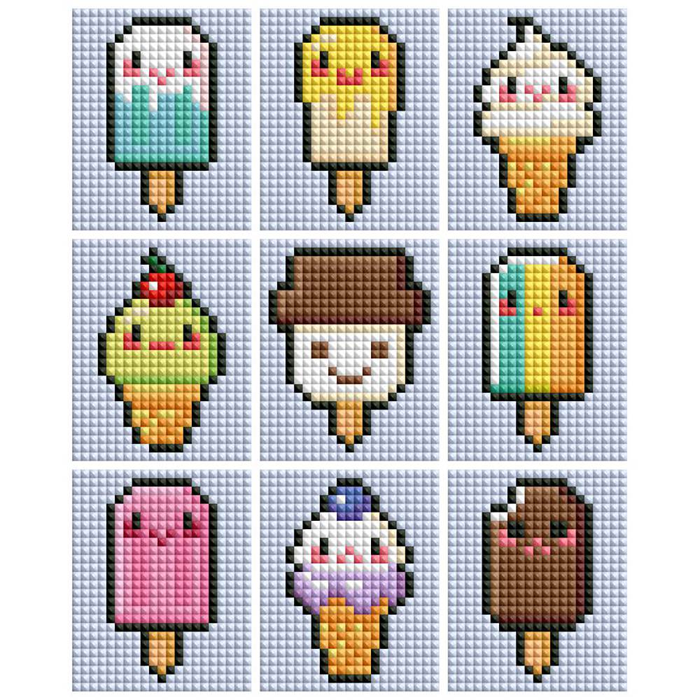 Minigem®:Cute Ice Cream - Forever Young®️ DIY -
