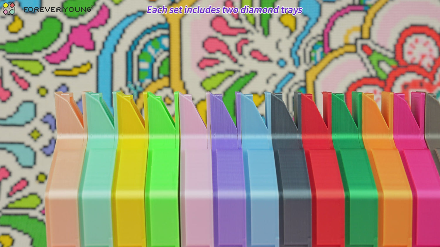 Forever Young Trays: 2-Pack Set - Rose Dune