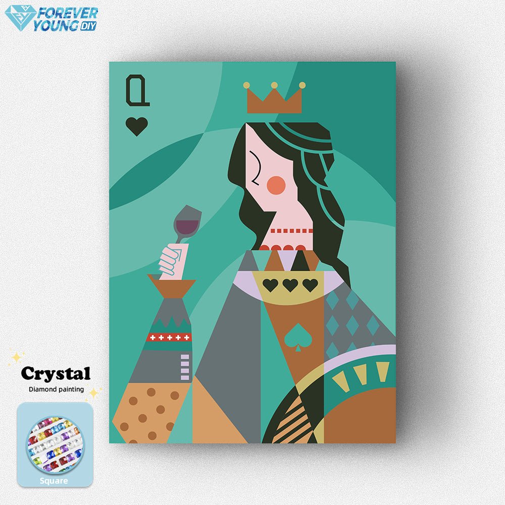 Queencard - Crystal Diamond Painting - Forever Young®️ DIY -