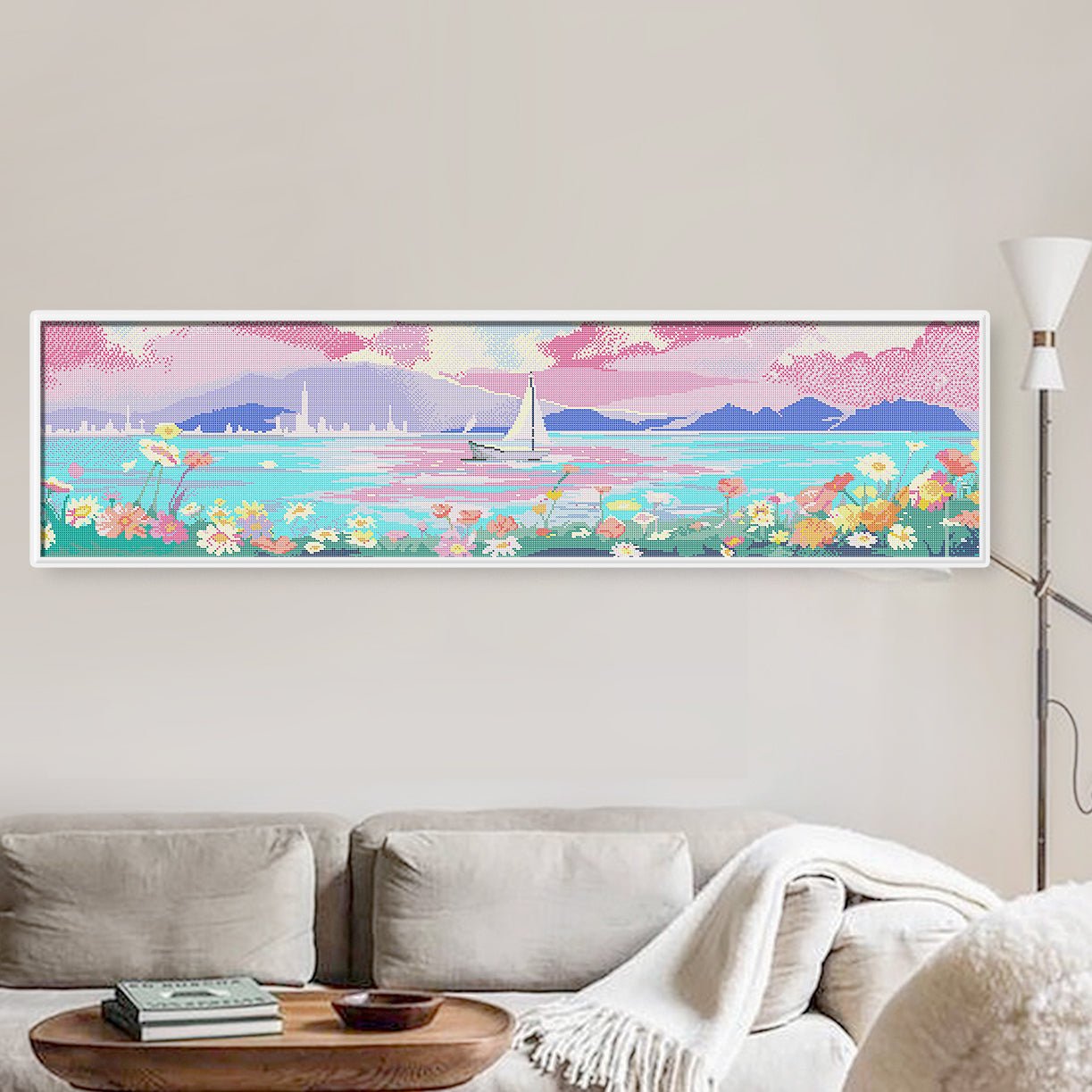 Seaside scenery - Crystal Diamond Painting - Forever Young®️ DIY -