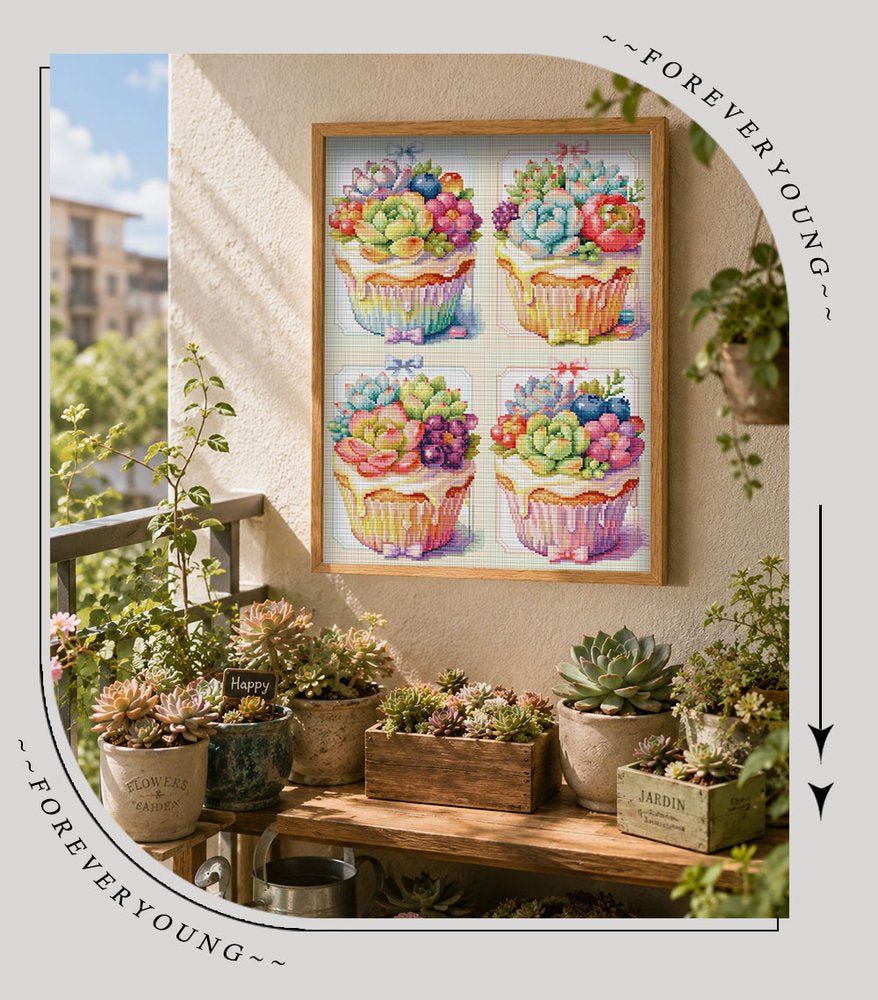 Forever Young®️ DIY - Sweet Potted Succulents