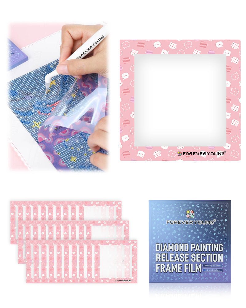 Forever Young®️ DIY - ZoneMaster 2 (Vibrant & Playful)-Diamond Painting Reusable Release Paper Sheets