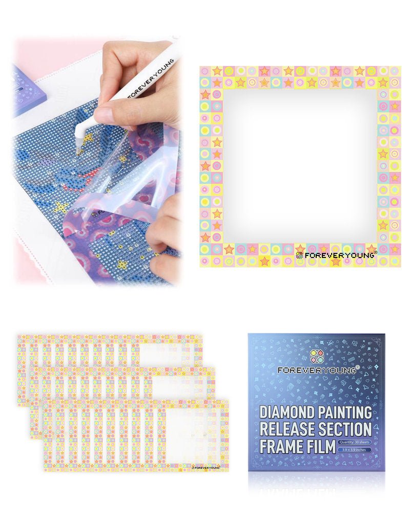 Forever Young®️ DIY - ZoneMaster 2 (Vibrant & Playful)-Diamond Painting Reusable Release Paper Sheets