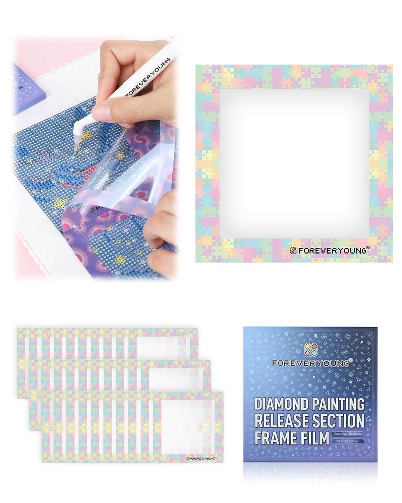 Forever Young®️ DIY - ZoneMaster 2 (Vibrant & Playful)-Diamond Painting Reusable Release Paper Sheets