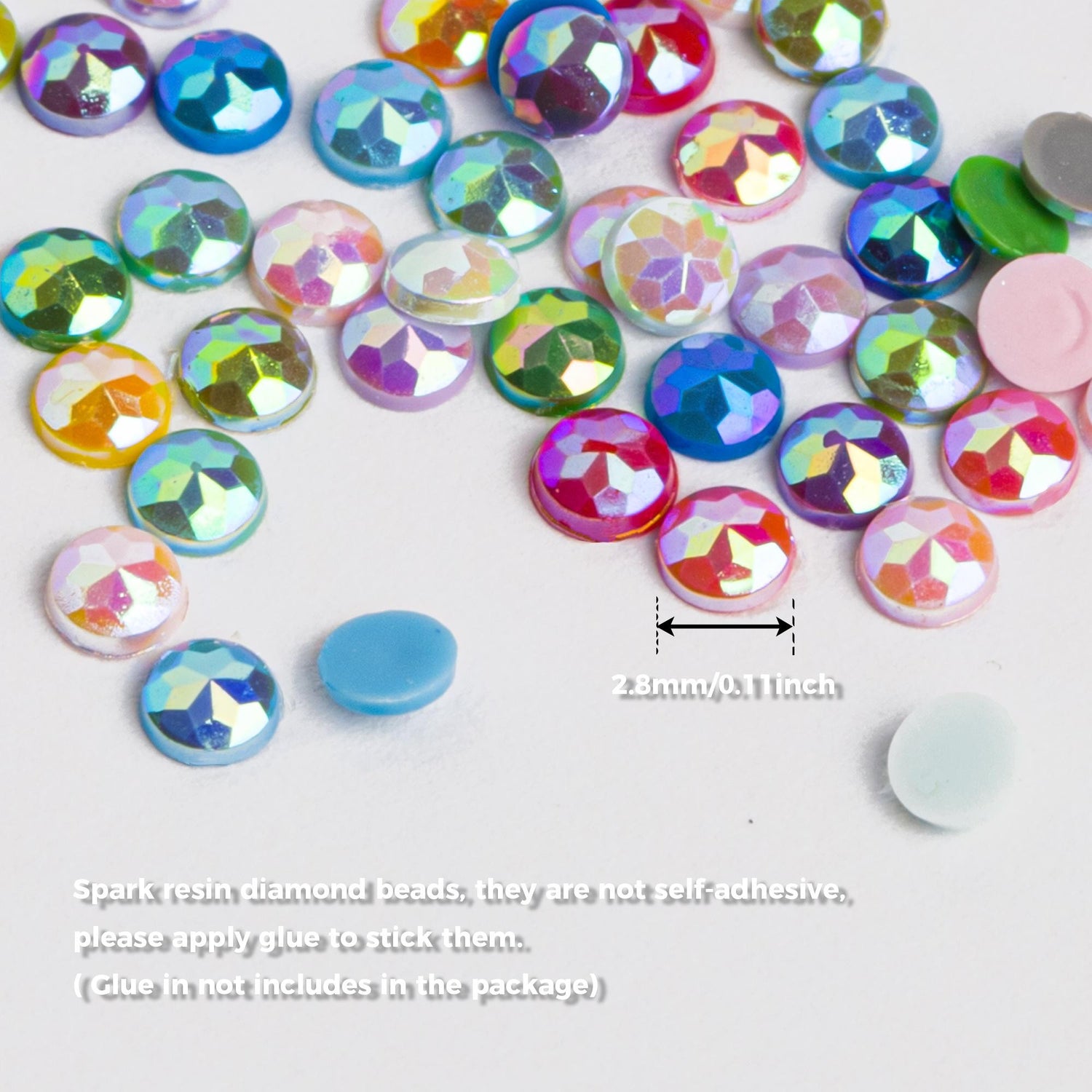 20 Colors Round AB Diamond Painting Beads - Forever Young®️ DIY -