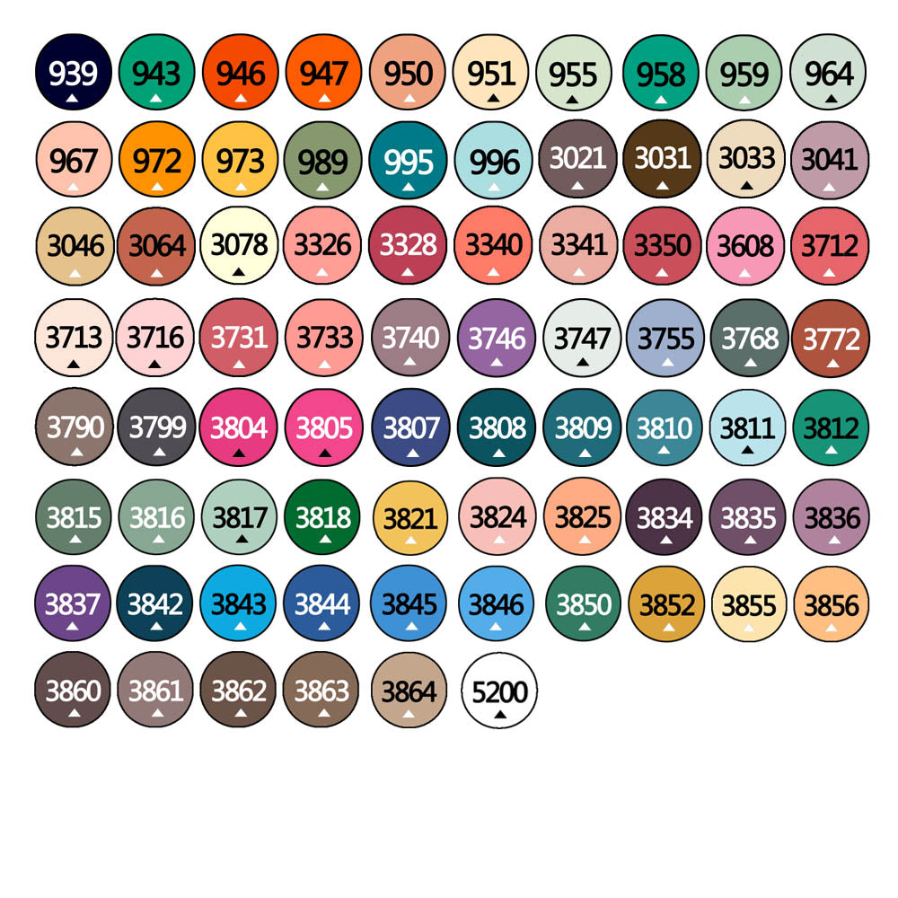 Strass ronds en cristal, 1 sac (2000 pièces), couleur n°939-5200