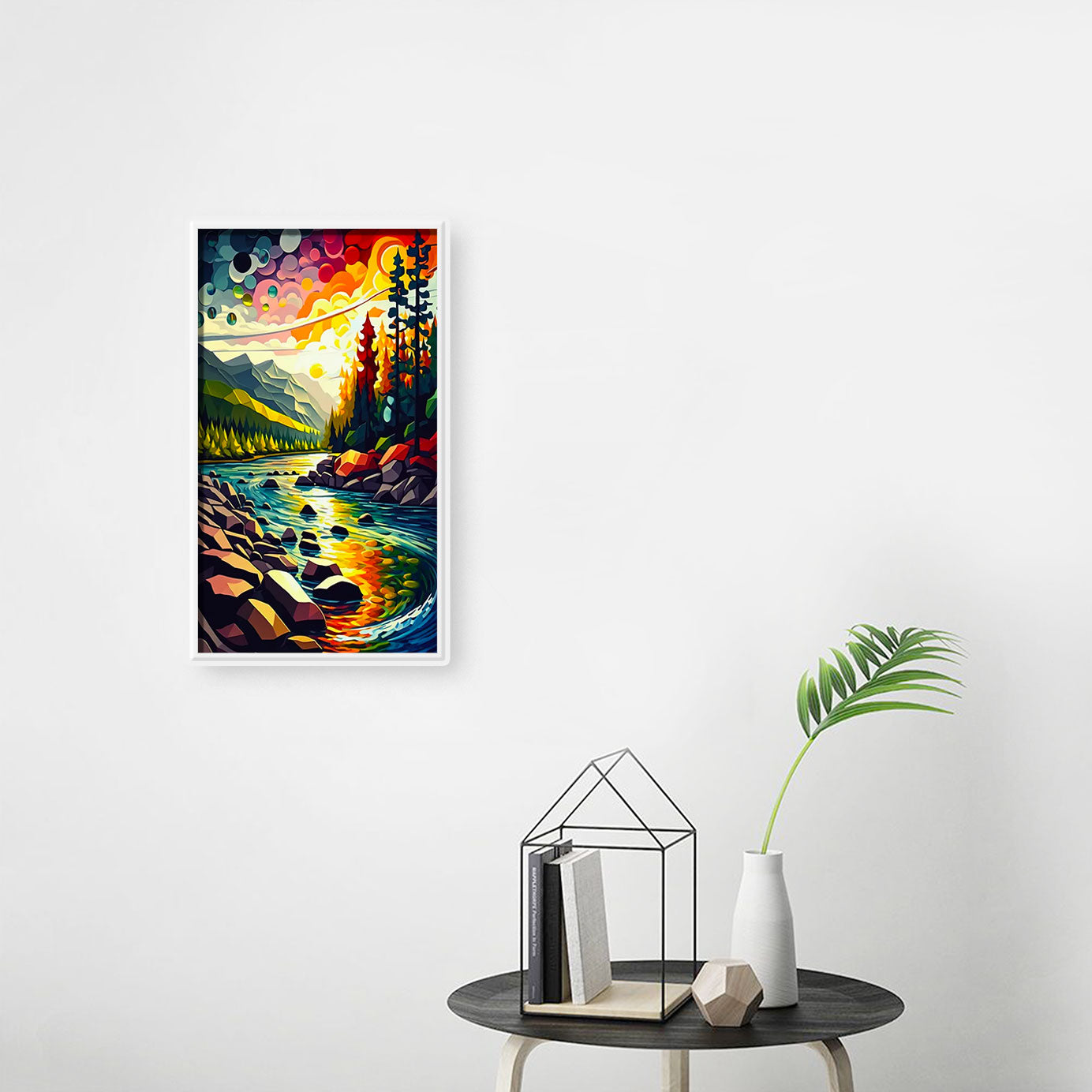 Meandering stream-Crystal Diamond Painting
