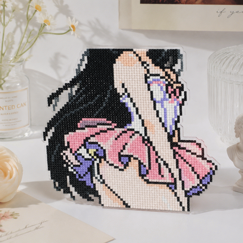 Lumigem Anime Style Girl Diamond Painting
