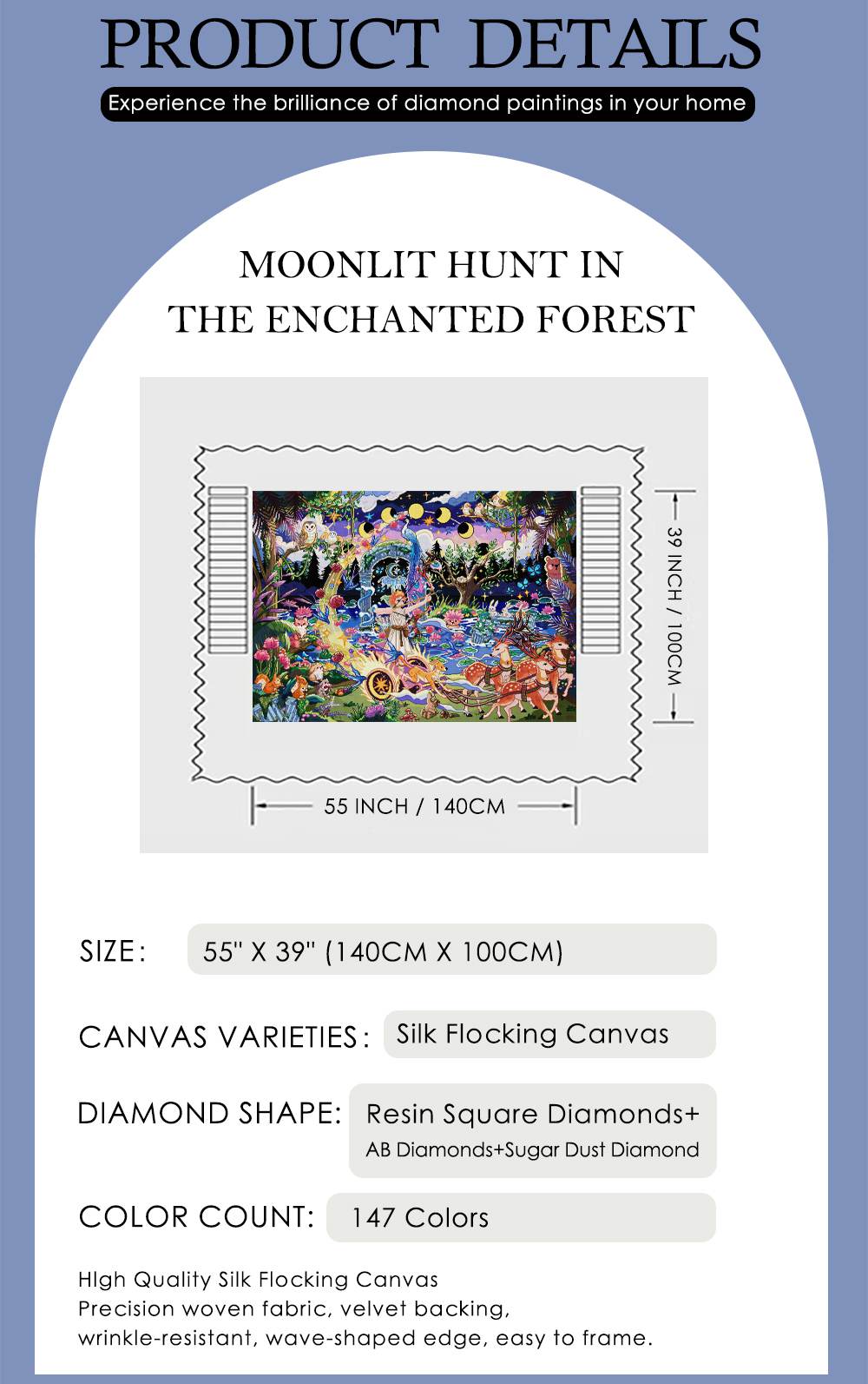 Moonlit Hunt in the Enchanted Forest