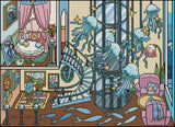 Illusion Water Apartment Giant Diamond Painting - Section 04