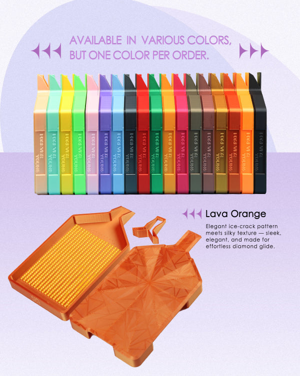 Forever Young Trays: Lava Orange