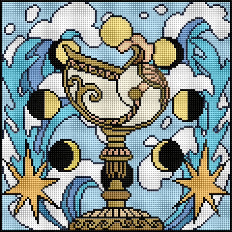 Illusion Water Apartment Giant Diamond Painting - Section 06
