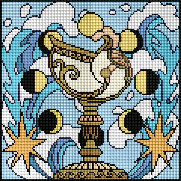 Illusion Water Apartment Giant Diamond Painting - Section 06