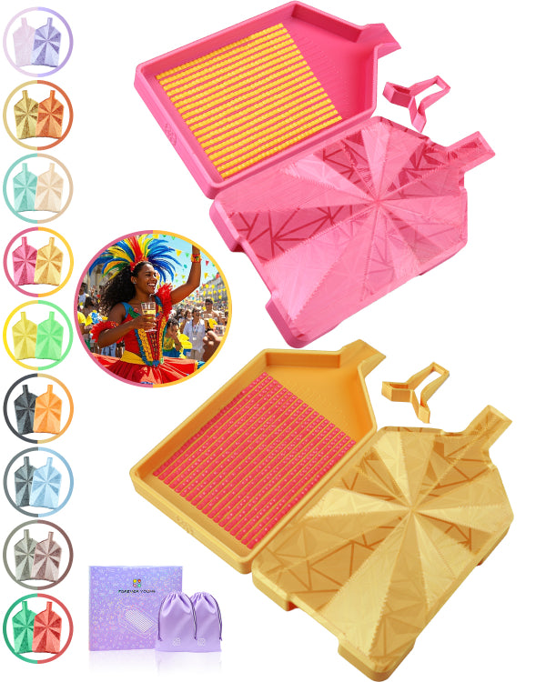 Forever Young Trays: 2-Pack Set - Rio Glow