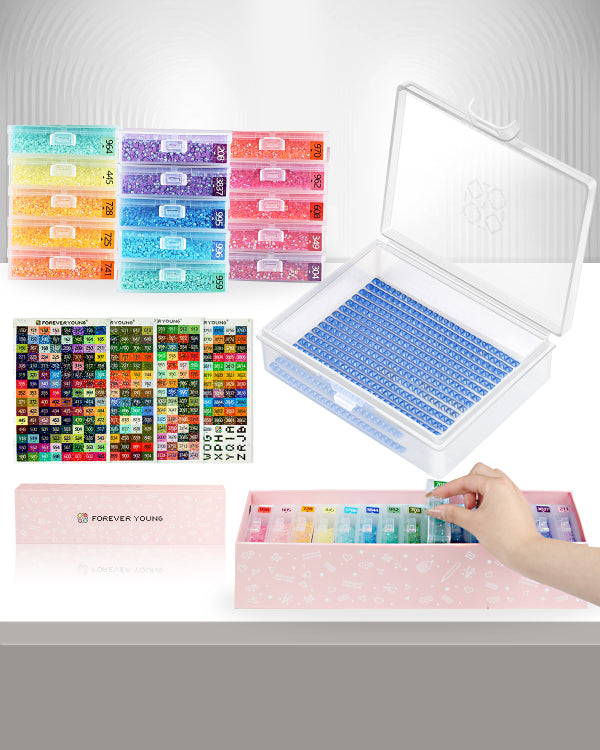 Forever Young 15pcs Containers Trays & Gift Box