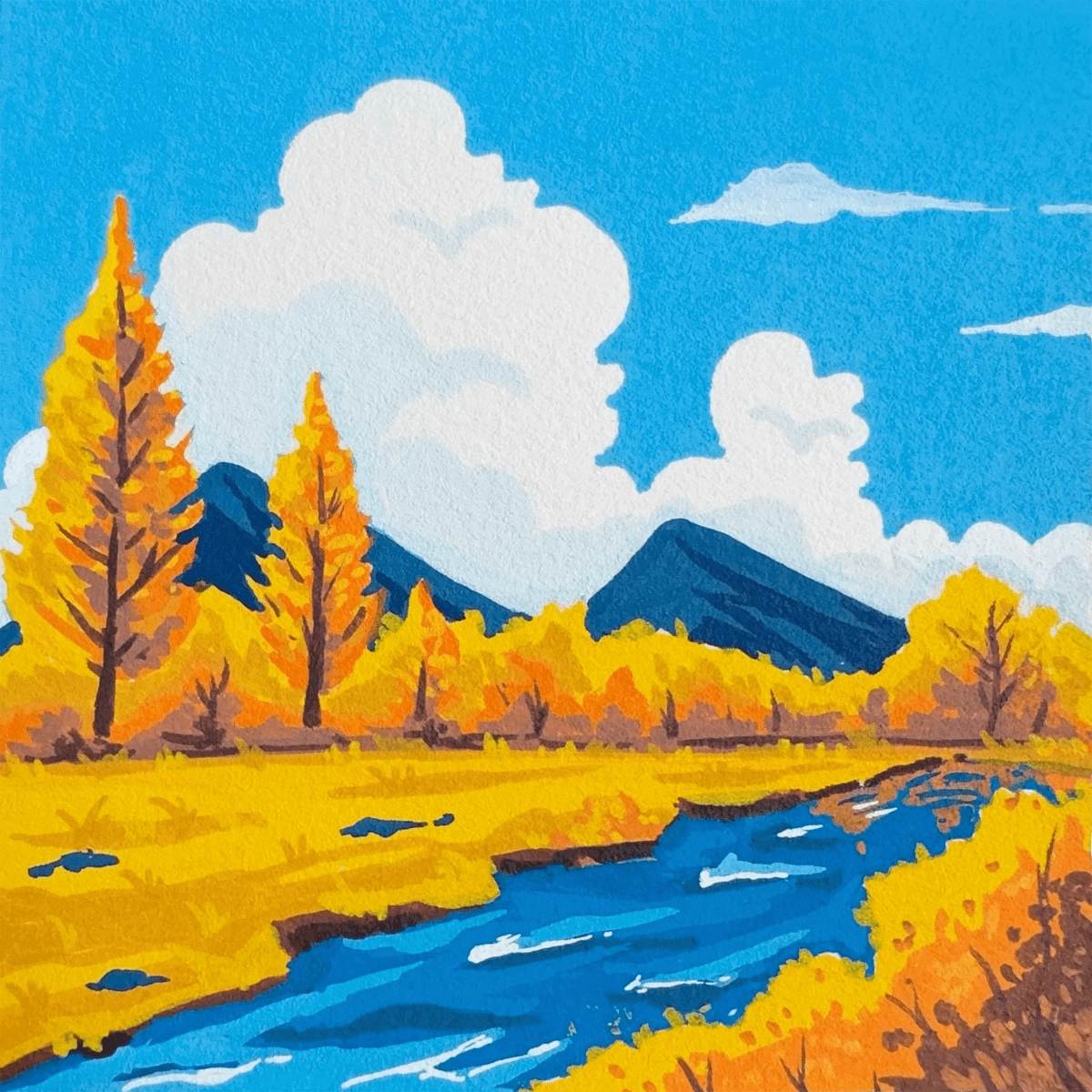 Charme rural au coucher du soleil 