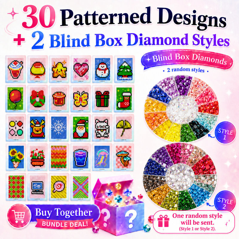Minigem® : 3-Inch Mini Card Collection + Mystery Diamond Bundle