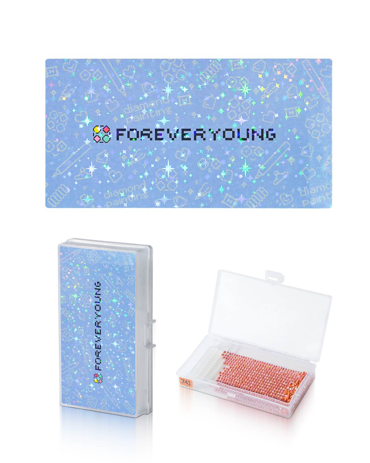Foreveryoung Storage Tray Bottom Stickers