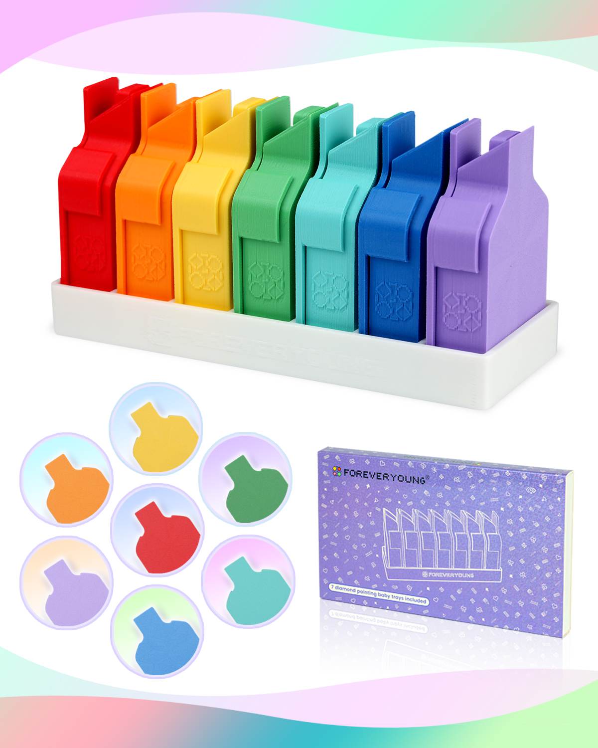 Foreveryoung Diamond Painting Baby Trays