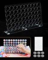 Foreveryoung Diamond Painting Bottle Storage Rack with 60 Jars