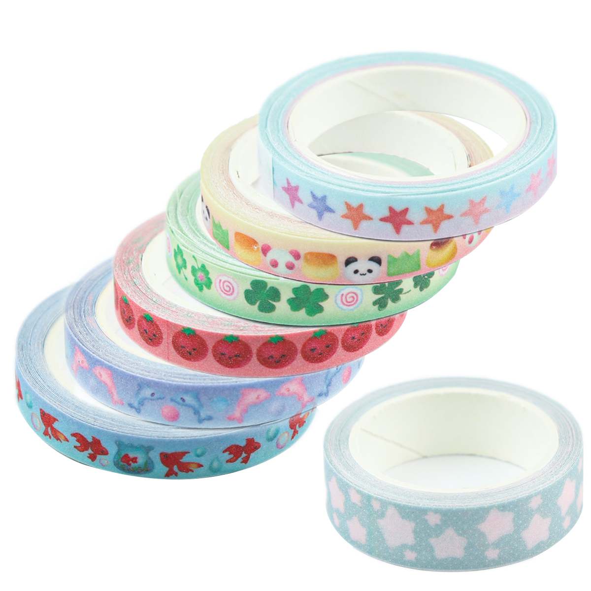 Diamond Painting Tape Set (7 Rolls)