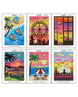 MiniGem® Seaside Sunset Small Diamond Art Kit