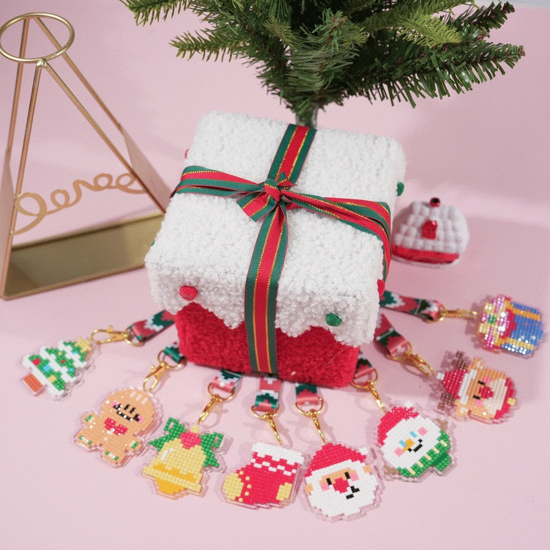 Lumigem Christmas Diamond Painting Keychain Collection