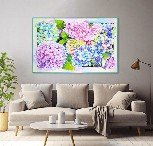 Blooming Hydrangeas