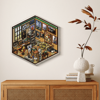 Acrylic Hexagon Diamond Painting