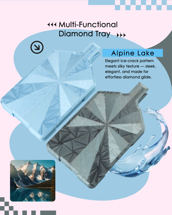 Forever Young Trays: 2-Pack Set - Alpine Lake